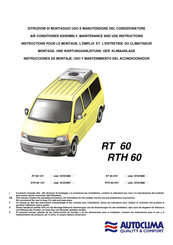 Autoclima RT 60 Montageanleitung