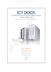 Icy Dock MB662U3-2S Gebrauchsanleitung