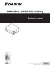 Daikin FWE04FF/T Installation Und Betriebsanleitung