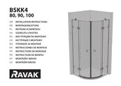 RAVAK BSKK4-90 Montageanleitung