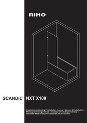 RIHO SCANDIC NXT X108 Montageanleitung