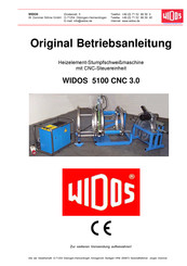Widos 5100 CNC 3.0 Originalbetriebsanleitung