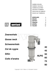 Vetus NLPG 40 Installationsvorschriften