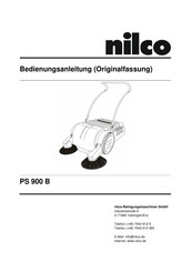 Nilco PS 900 B Bedienungsanleitung