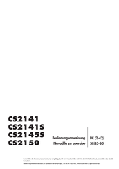 Jonsered CS2145S Bedienungsanweisung