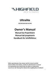 Highfield Ultralite 310 Handbuch Für Schiffsführer