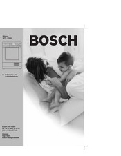 Bosch Maxx WTL 6500 Gebrauchs- Und Aufstellanleitung