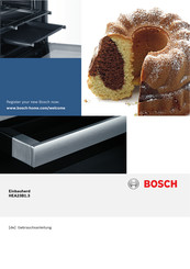 Bosch HEA23B1 3 Serie Gebrauchsanleitung