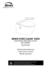 BEMIS PURE CLEAN 5000 Gebrauchsanweisung