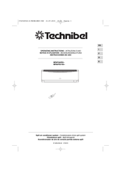 Technibel MPAFIA0R5I Serie Bedienungsanleitung