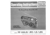 National Panasonic RF-888LB Bedienungsanleitung