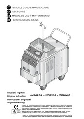 Menikini Steam Master IND0305 Bedienungsanleitung