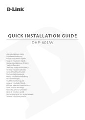 D-Link DHP-601AV Installationsanleitung