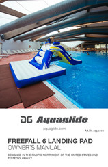 Aquaglide FREEFALL 6 LANDING PAD Bedienungsanleitung
