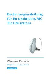 Starkey RIC 312 Bedienungsanleitung