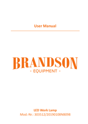 Brandson Equipment 303512 Bedienungsanleitung