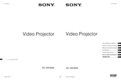 Sony VPL-VW760ES Kurzreferenz