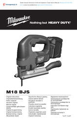 Milwaukee M18 BJS Originalbetriebsanleitung