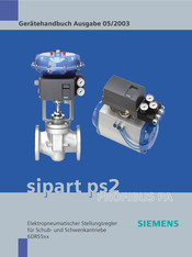 Siemens SIPART PS2 PA 6DR55 Serie Gerätehandbuch