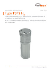 Weh TSF2 H2 Betriebsanleitung