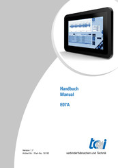 TCi E07A-XI Handbuch