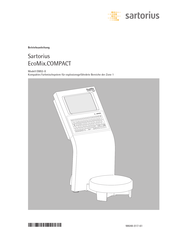 Sartorius EcoMix.COMPACT EM02-X Betriebsanleitung