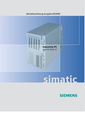 Siemens SIMATIC Box PC 840 V2 Betriebsanleitung
