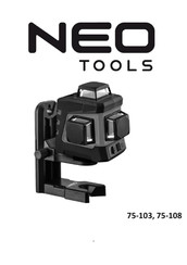 NEO TOOLS 75-108 Benutzerhandbuch