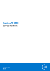 Dell Inspiron 17 5000 Series Servicehandbuch