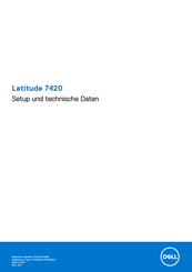 Dell P135G Einrichtung Und Technische Daten