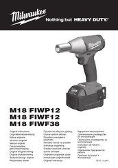 Milwaukee M18 FIWF12 Originalbetriebsanleitung
