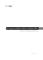 Synology RackStation RS3411xs Schnellinstallationsanleitung