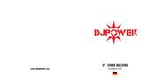 djpower V-1 Kurzanleitung