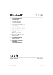 EINHELL 44.606.40 Originalbetriebsanleitung
