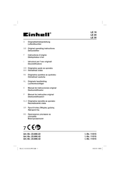 EINHELL LE 16 Originalbetriebsanleitung