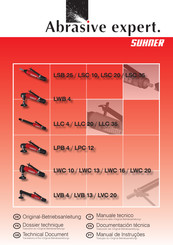 SUHNER ABRASIVE LPC 12 Betriebsanleitung