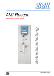 Swan Analytical Instruments AMI Rescon Betriebsanleitung