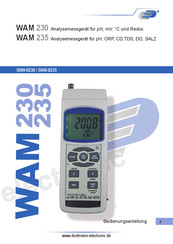 Dostmann Electronic WAM 230 Bedienungsanleitung