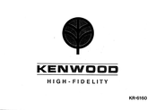 Kenwood KR-6160 Bedienungsanleitung