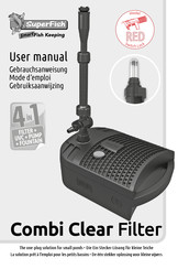 SuperFish Combi Clear 4-in-1 Filter 2000 Gebrauchsanweisung