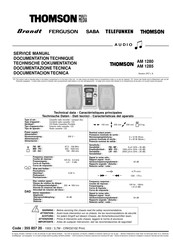 Thomson AM 1280 Technische Dokumentation