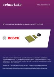 Bosch DWZ1AK1V6 Montageanleitung