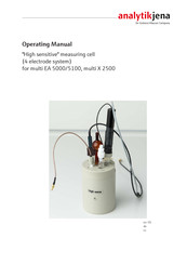 Analytik Jena multi X 2500 Montageanleitung