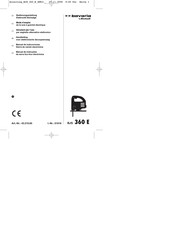 Einhell bavaria BJS 360 E Bedienungsanleitung