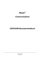 MAYAH CENTAURI 3001 Benutzerhandbuch