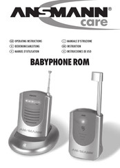 ANSMANN Care ABYPHONE ROM Bedienungsanleitung