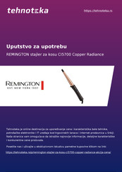 Remington Copper Radiance Wand CI5700 Bedienungsanleitung