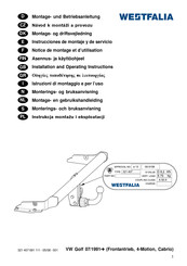 Westfalia 321 407 Montage- Und Betriebsanleitung