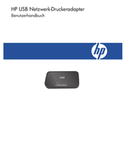 HP USB Netzwerk-Druckeradapter Benutzerhandbuch
