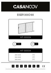 Casanoov EIGER 300C180 Montageanleitung